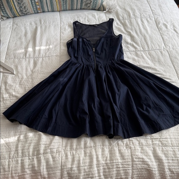 Armani Exchange Navy Blue Mini Dress - Picture 6 of 8